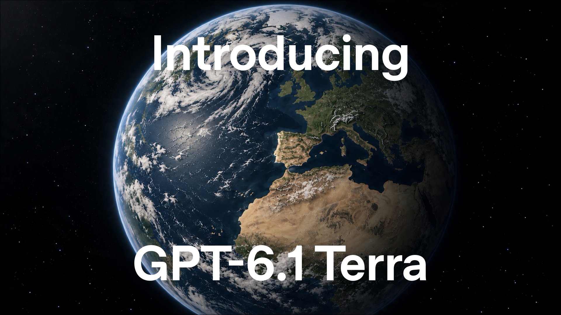 OpenAI 发布图：Introducing GPT-6.1 Terra