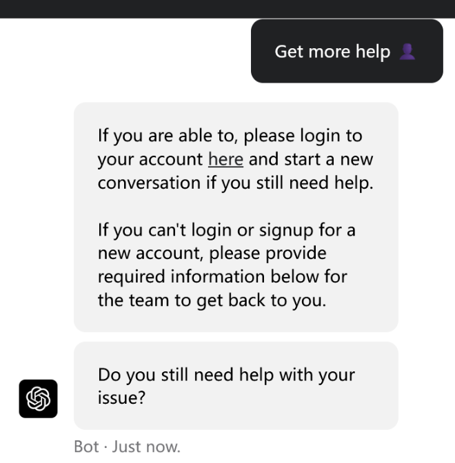 向客服说明退款诉求